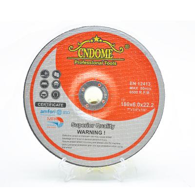 China China Eco-friendly Durable 7 Inch Resin Double Fiberglass Angle Grinding Wheels for sale