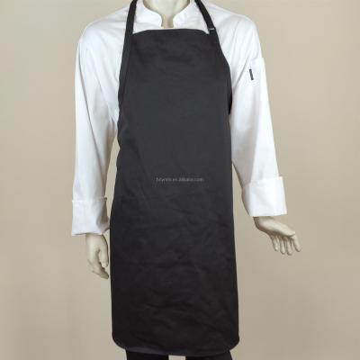 China Hotel Adult Aprons With Logo Canvas Apron Restaurant Kitchen Bib Custom Apron With Pocket for sale