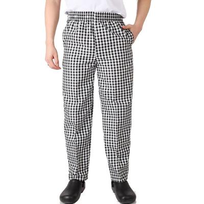 China Superb Anti-wrinkle manufacturing clothing factory supply quality kitchen uniforms OEM chef pants for sale