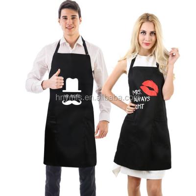 China White Durable Washable Multifunction Panel Protector Cooking Unisex Kitchen Cotton Bib Aprons for sale