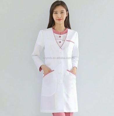 China Wholesale New Style Comfortable Breathable Woman Dress Medical Fashionable Hospital Nurse White Uniform Designs for sale