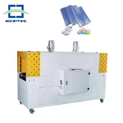 China Food POF PVC PE Shrink Film Sleeves Cardboard Case Box Heat Shrink Tunnel Wrapping Packaging Machine for sale