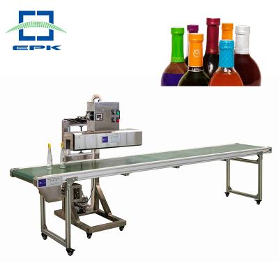 China Automatic Beverage Factory Bottle Neck Heat Shrink Tunnel Thermal Wrapping Machine for sale