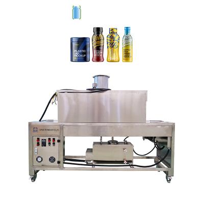 China Automatic Beverage Stainless Steel Bottle Packing Machine Steam Shrink Sleeve Tunnel for sale