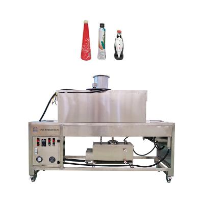 China Automatic Beverage POF PVC Film Wrapping Machine Sleeve Steam Shrink Tunnel for sale