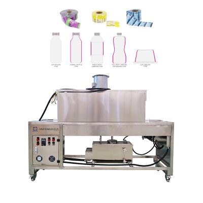 China Beverage Bottles Shrink Film Sleeve Heat Steam Tunnel Wrap Machine for sale