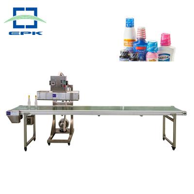 China Food Bottle Shrink Sleeve Labeling Machine Neck Shrink Label Wrapping Machine for sale