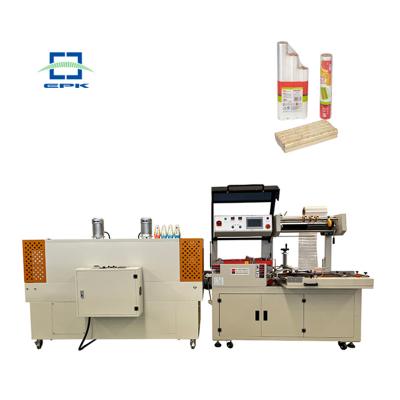 China Automatic Tunnel L Sealer Heat Shrink Food Shrink Packing Machine for sale