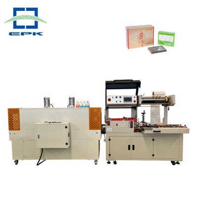 China Food L Sealer Shrink Tunnel Wrap Machine Automatic L-Bar Shrink Wrap Packing Machine for sale