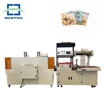 China Food New Automatic L Bar Sealer Shrink Wrap Machine Shrink Tunnel for sale