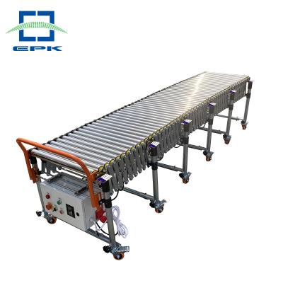 China Factory Wholesale Price Heat Resistant Motorized Steel Flexible Powered Roller Conveyor for sale