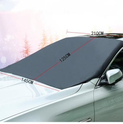 China Waterproof Water Proof Sunshade Window Cover Kept Shade Cool Sun Car Summer Car Windshield Snow Windshield Foldable Cover for sale