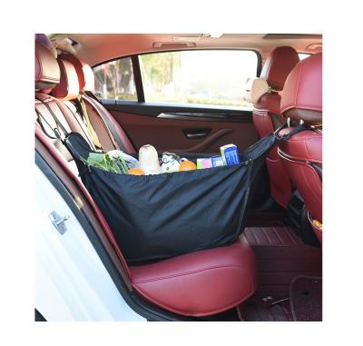 China Large Capacity Universal Folding Car Seatback Organizer Storage Bag For Waterproof Quilted Car for sale