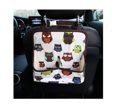 China Waterproof Car Accessories Bag Mini Front Back Seat Storage Car Interior Decorative Organizer for sale