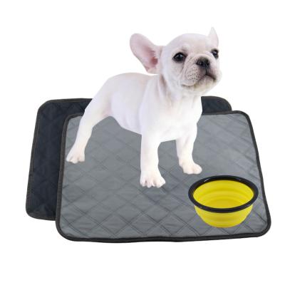 China Dog Pet Pen Mat Soft Fleece Top Waterproof Washable Protective Waterproof Dog Pet Playpen Non-Slip Mat for sale