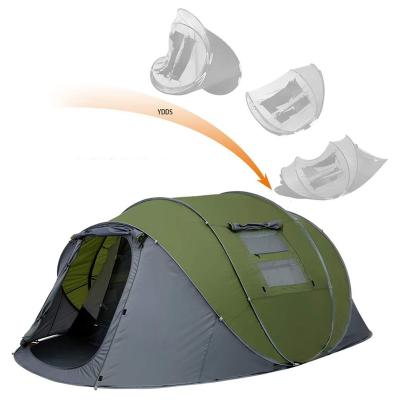 China Amazon Hot Selling Automatic Emergency Shelter Tube Tent Pop Up Tent Outdoor Automatic Waterproof Camping Tent for sale