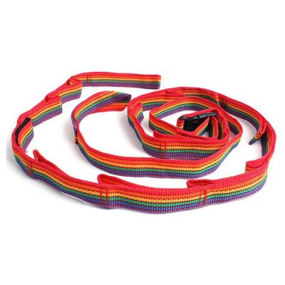 China Folding Colorful Camping Gear Supplies Camping Tent Accessories Lanyard Hanger Storage Strap Hanging Rope for sale