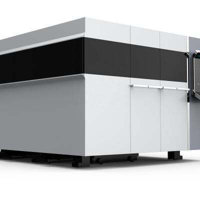 Cina Air Cooled  Fiber Laser Cutting Machine CNC 12 Kw PLT  Graphic Format in vendita