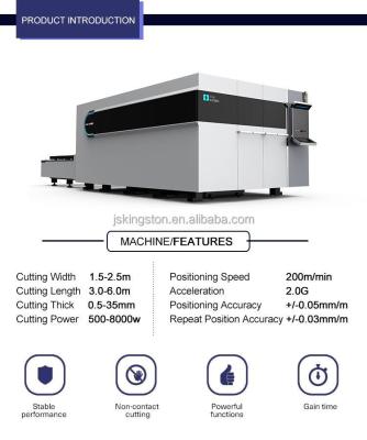 China Air Cooled Laser Steel Cutting Machine Enclosed  For SS MS Cut Te koop