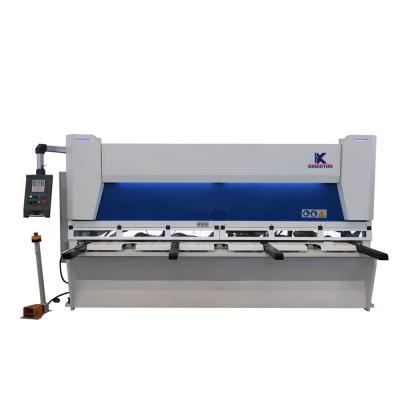 China Swing Beam Hydraulic Sheet Cutting Machine QC12Y- 6 3200 2100*3200*1600 Te koop