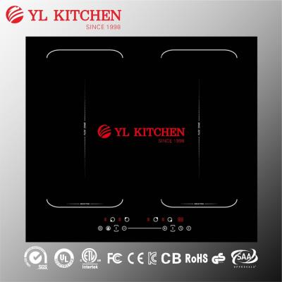 China New design crystal induction cooktop parts touch control for sale