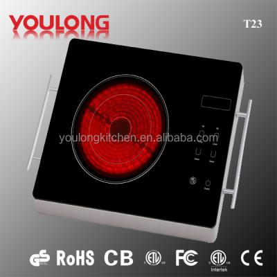 China Hot sale of lock in Korean ceramic hob YL-T23 model with kc, CB certification. for sale