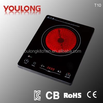 China 2015 Hot Sale Korea Style Lock YL-T10 2015 Hot Plate Electric Infrared /ceramic Cooktop/Ceramic Multi Cooker for sale