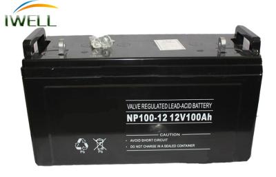 Cina Batteria PVS del gel di temperatura elevata 12 V 100Ah/batterie NP della sedia a rotelle 100-12 in vendita