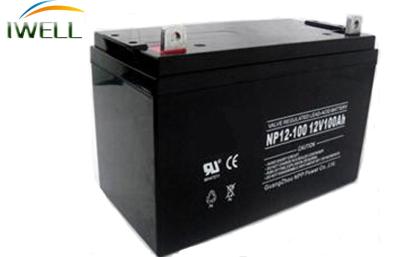 China 12 Volt 100Ah UPS Lead Acid Battery Maintenance Free For Medical Equipment for sale