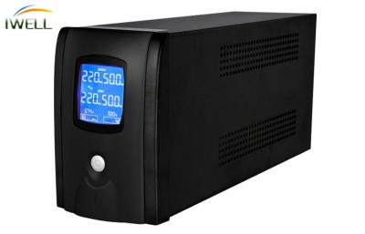 China Customized 1200va 720w 220V / 230V Offline UPS Small UPS Power Supply for sale