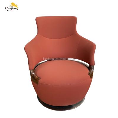 China Adjust Seat Height And High Quality Lounge Chair VIP Room Rocking Waiting Solid Wood Frame for sale