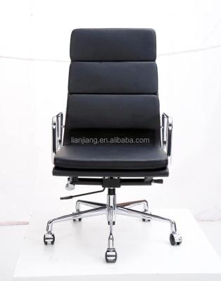 China (Height)Boss Adjustable Swivel Director's Office Chair Leather Executive Office Rotating Chair for sale