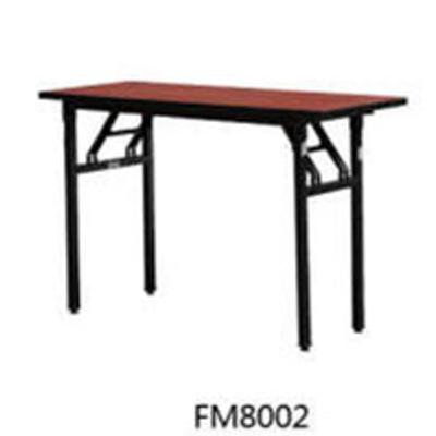 China Modern high quality hotel banquet table top veneer material small plywood folding table for sale