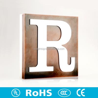 China Commercials Grateful RGB Light Led Letters With Exceed Letter X-Ray Lead Acrylic Letters Used Outdoor Led Signs For Sale for sale