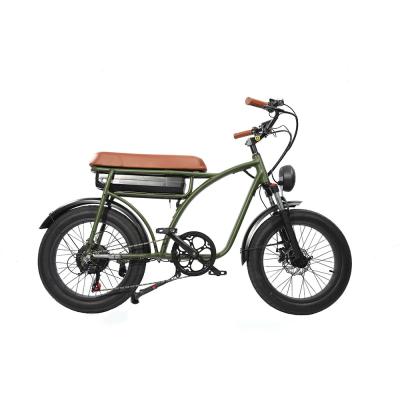 China OEM 20 inch 48V 750W tire fat plegable aluminum alloy pera electrica foldable bicicleta/listrik folding electric bicycle sepeda lipat for sale