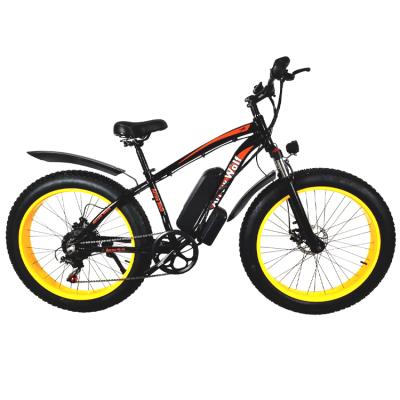 China New Design Aluminum Alloy E-Bikes 1000 Electric Fat Tire Snow Ebike Mountain Bikes 26 Inch Adult Bikes 48V W for sale