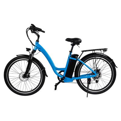 China Aluminum Alloy Frame 15ah /36v Aluminum Alloy Battery Motor 350w/36v Demountable Electric Bike City Electric Bicycle for sale