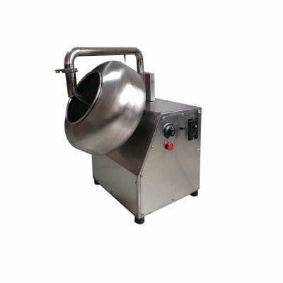 China Snack Factory Almond Sugar Coating Machine Peanut Enrobing Chocolate Machine for sale