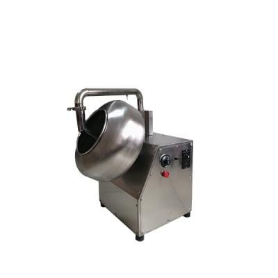 China Snack factory laboratory tablet processing tablet coating machine mini peanut coating machin for sale