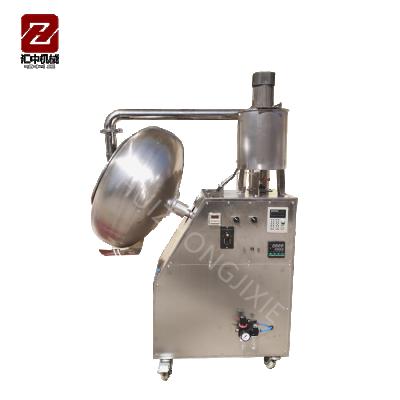 China Hot snack factory sale cashew nut chocolate enrobing machine sugar enrobing machine for sale