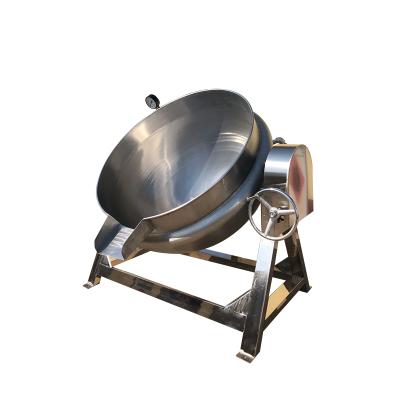 China Vegetable Processing Plant Static Coated Kettle 500l Coated Kettle 100l for sale