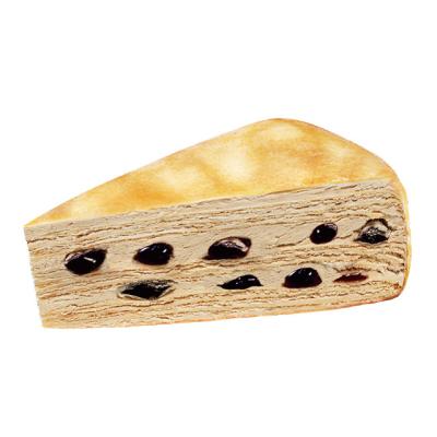 China Normal RTS Touched 8 Inch Brown Sugar Bubble Mille Crepe Cake Handmade for sale