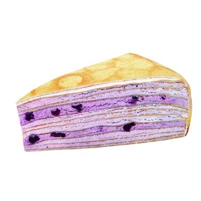 China Normal Hot Sale Touched 8 Inch Pancake Cake Mile Happiness Blueberry for sale