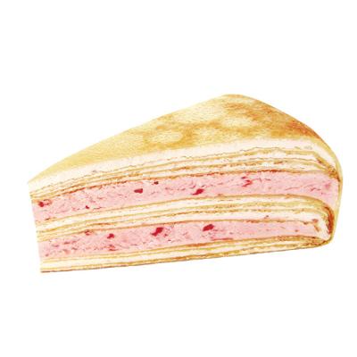 China Normal Hot Sale Touched 8 Inch Crepe Cake Mile Princess Strawberry for sale