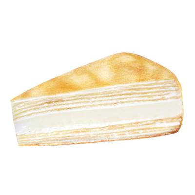 China Normal Wholesale Price Touched 8 Inch Lychee Handmade Mille Crepe Cake Yogurt for sale