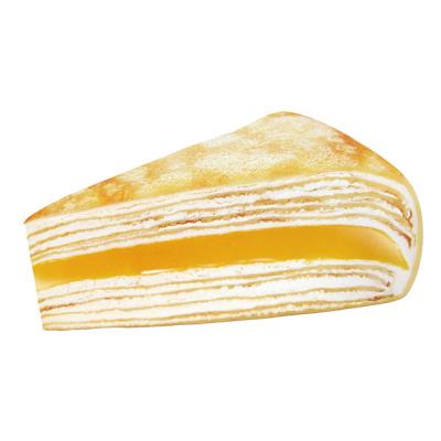 China Normal wholesale price touched 8 inch Tango Mille Mango Crepe Cake for sale