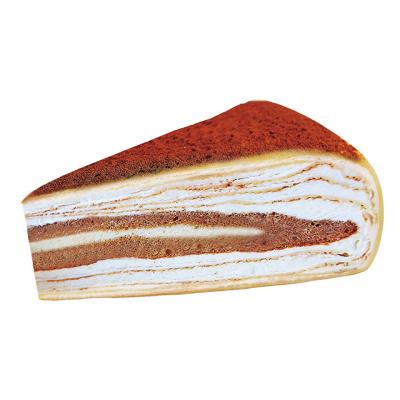 China Normal hot sale touched 8 inch handmade Mille Crepe Cake tiramisu for sale