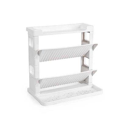 China Kitchen Storage Seasoning Rack Condiment Salt Shelf Corner Rack Knife Holder Rack-Organizer Shelf for sale