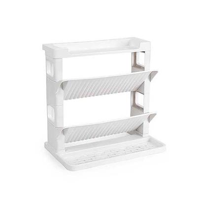 China Organizer Oven Frame Scandinavian Kitchen Shelf Stocked Storage Rack for sale