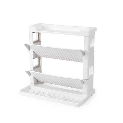 China Adjustable Stocked Organizer How To Shelf Kitchen Fridge Storage Rack for sale